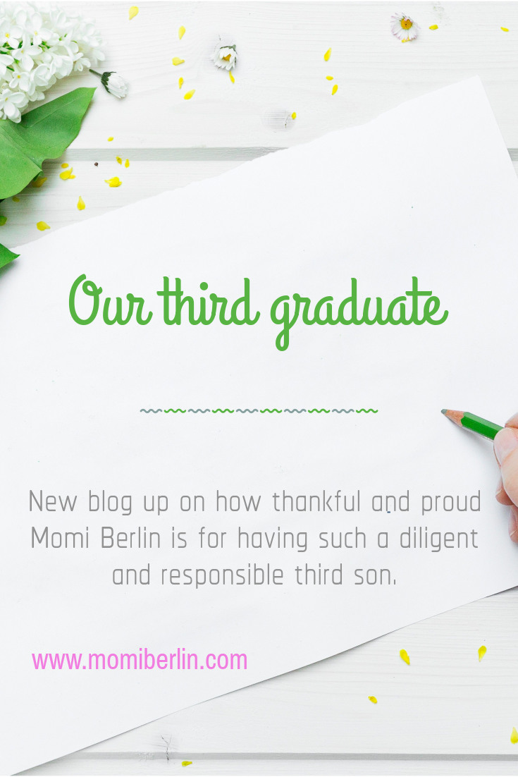 MOMI LAUGHS AND CRIES| Our third graduate MOMI LAUGHS AND CRIES| Our third graduate