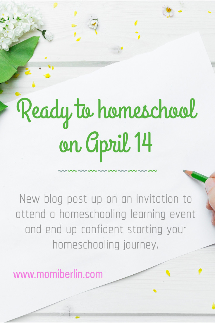 MOMI INVITES| Ready To Homeschool on April 14