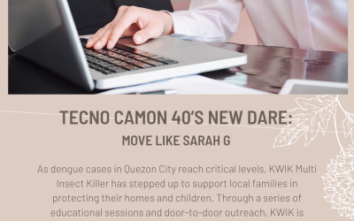 TECNO CAMON 40’s New Dare for Families: Move Like Sarah G