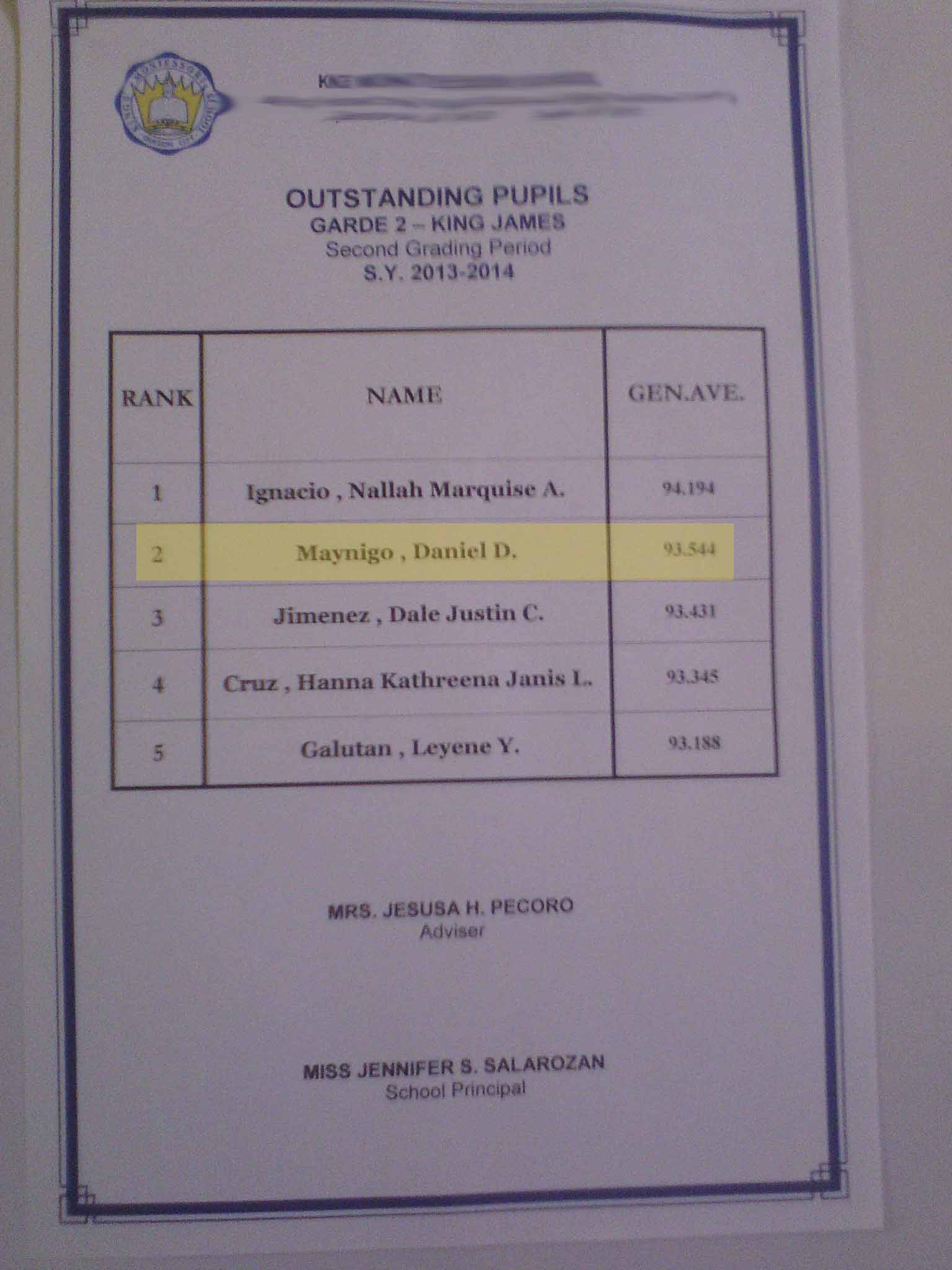 Congratulations. daniel2nd
