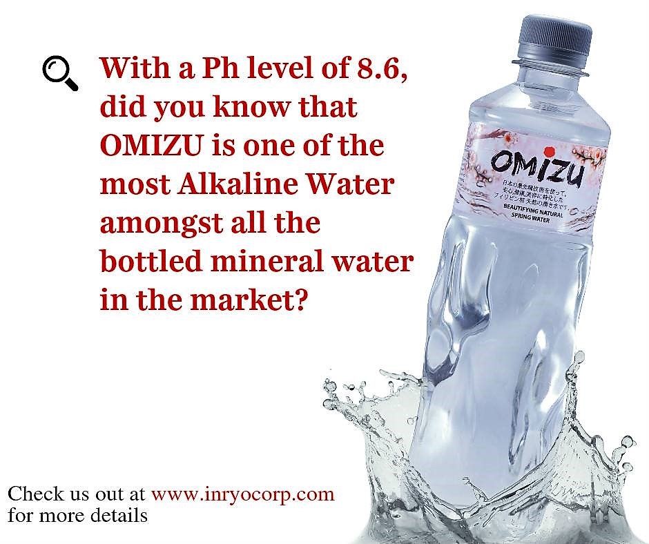 Beauty and health benefits of Omizu Beautifying Natural Spring Water