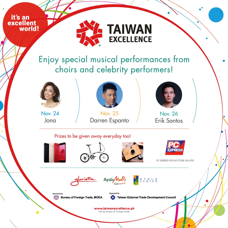 MOMI INVITES| Taiwan's best brands at the Taiwan Excellence Zone 3 on Nov 24-2