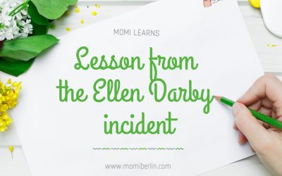 MOMI LEARNS| Lesson from the Ellen Darby incident