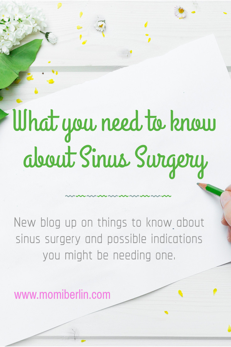 MOMI SHARES| What You Need To Know About Sinus Surgery MOMI SHARES| What You Need To Know About Sinus Surgery