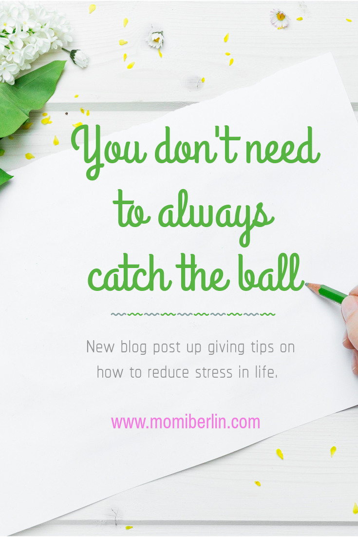 MOMI LEARNS| You don't need to always catch the ball