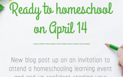 MOMI INVITES| Ready To Homeschool on April 14