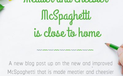 MOMI SHARES| Meatier and cheesier McSpaghetti is close to home