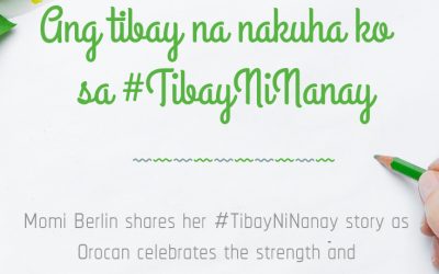 MOMI SHARES| Ang tibay na nakuha ko sa #TibayNiNanay