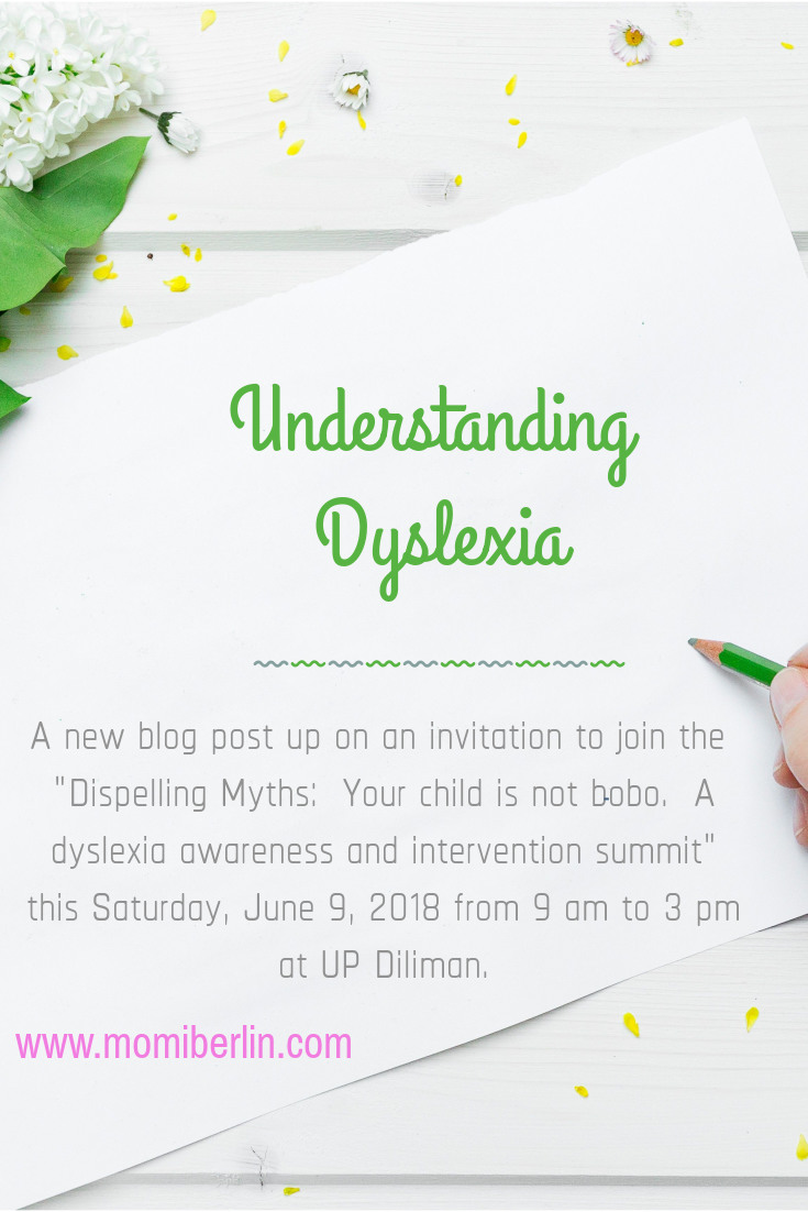 MOMI SHARES| Understanding dyslexia