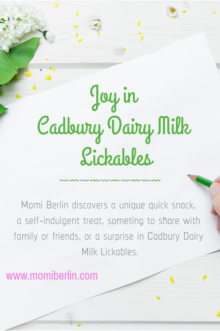 Joy in Cadbury Dairy Milk Lickables