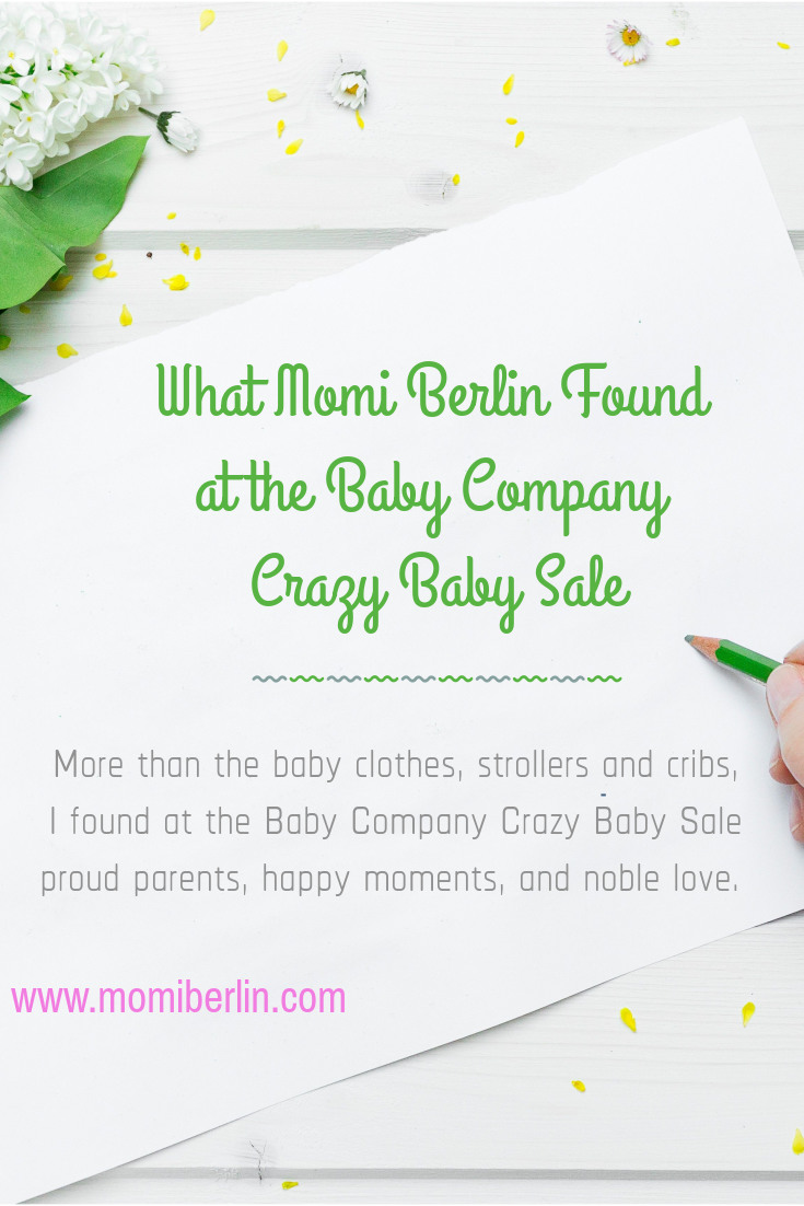 What I found at the Baby Company Crazy Baby Sale