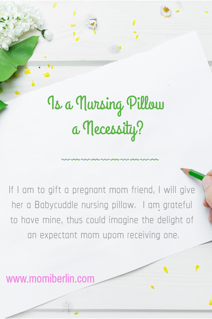 Is Nursing Pillow a Necessity?