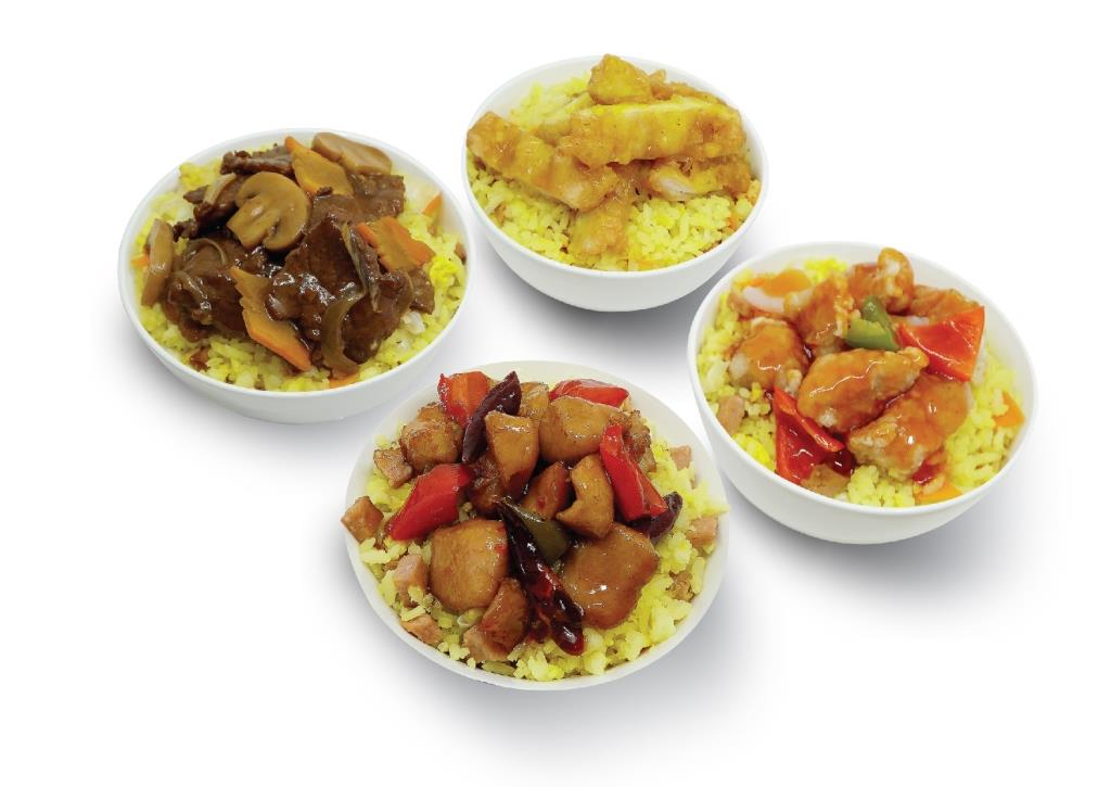 Chinese rice meals on the go at FamilyMart Chinese rice meals on the go at FamilyMart