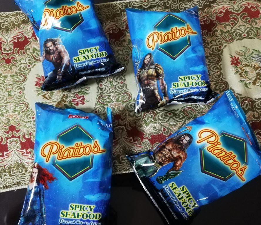 Fun and enjoyable #PiattosTime with the new limited-edition Aquaman packs Fun and enjoyable #PiattosTime with the new limited-edition Aquaman packs