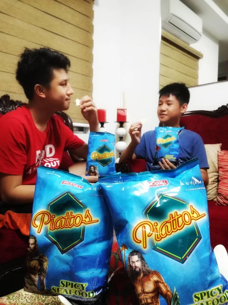 Fun and enjoyable #PiattosTime with the new limited-edition Aquaman packs Fun and enjoyable #PiattosTime with the new limited-edition Aquaman packs