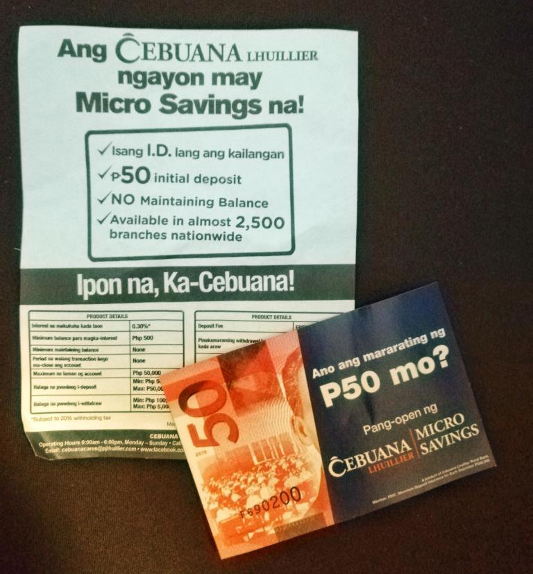 Kaya Na! with Cebuana Lhuillier Micro Savings