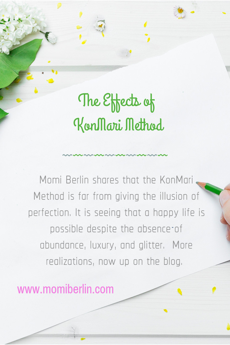 The Effects of KonMari Method