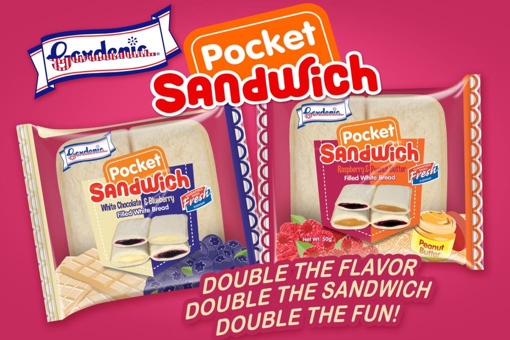 Gardenia Doubles the Fun and Flavor with Its Pocket Sandwich New Flavors