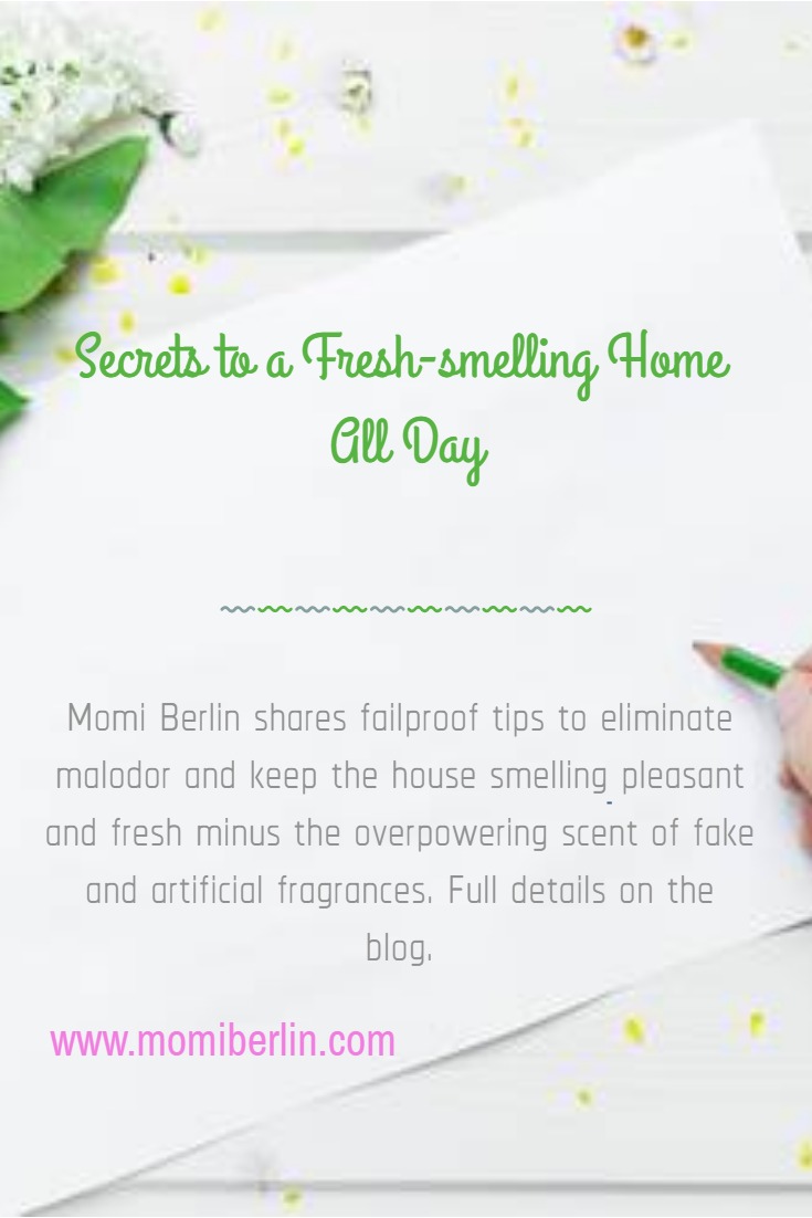 Secrets to a Fresh-smelling Home All Day