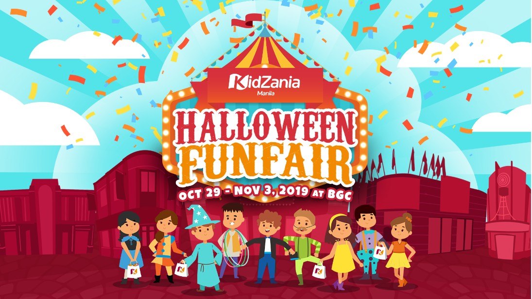 See you at Kidzania Manila’s Halloween Funfair from Oct 29 to Nov 3