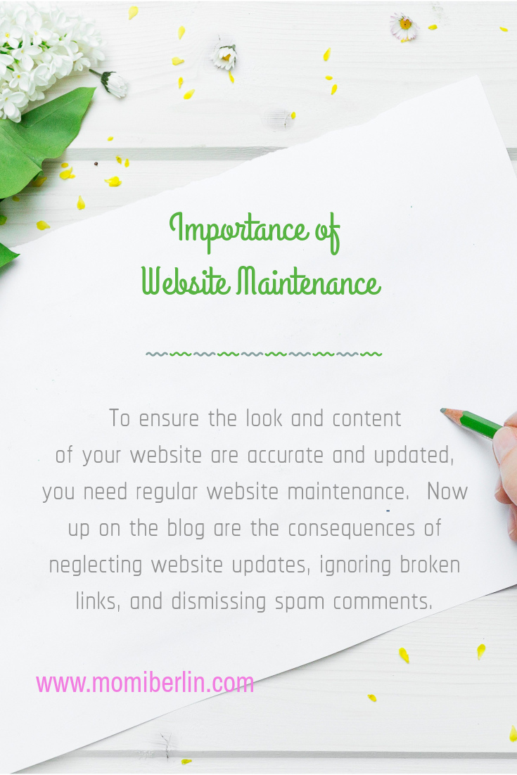 Importance of Website Maintenance 