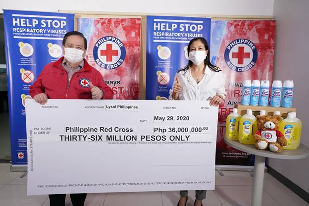 The Hope from Lysol-Red Cross Partnership