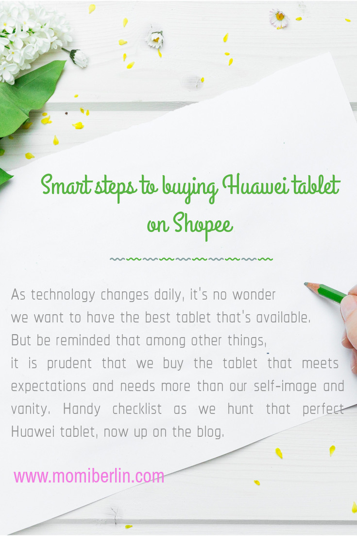 Huawei tablet for online learning