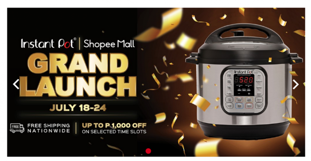 Instant Pot is now available in Shopee Instant Pot is now available in Shopee