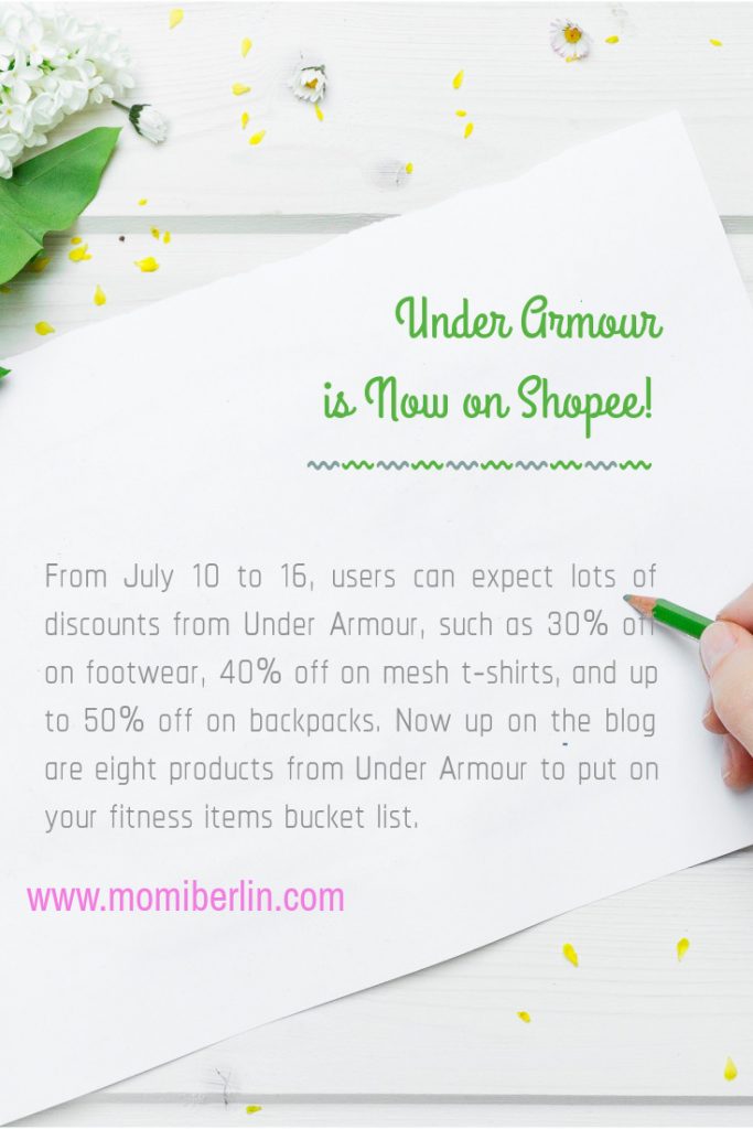 Shopee now has Under Armour Shopee now has Under Armour