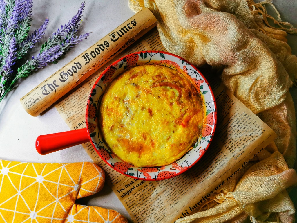 Easy Hash Brown Frittata Recipe