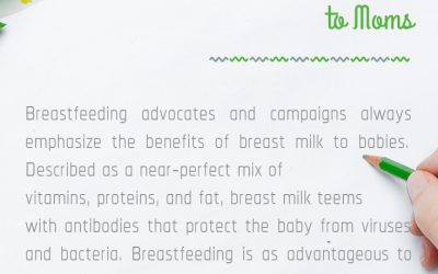 5 benefits of breastfeeding to moms