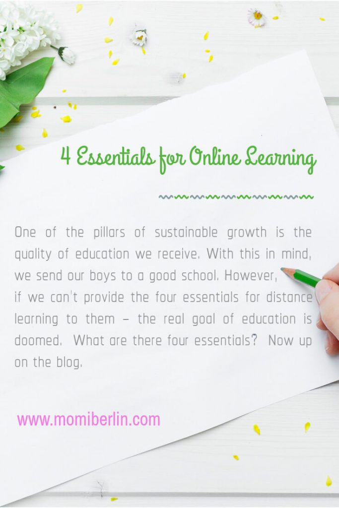 Essentials for Online Learning