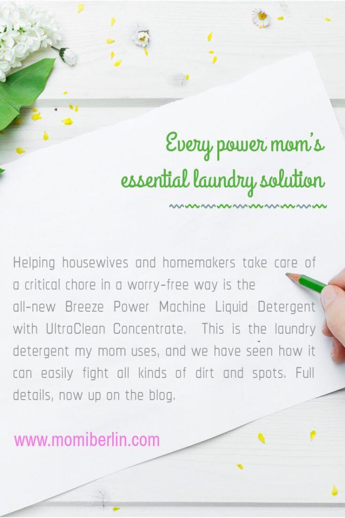 All-new Breeze Power Machine Liquid Detergent: every power mom’s essential laundry solution