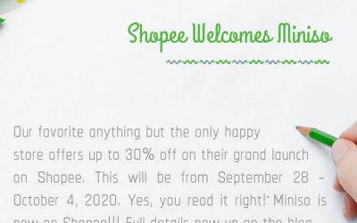 Shopee welcomes Miniso
