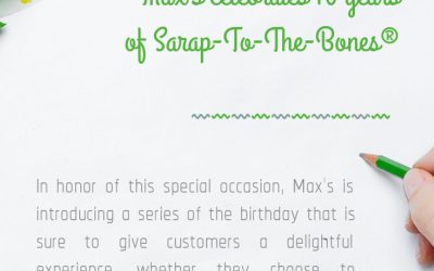Max’s celebrates 75 years of Sarap-To-The-Bones®