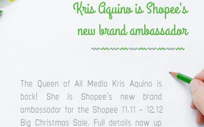 Kris Aquino is Shopee’s New Brand Ambassador