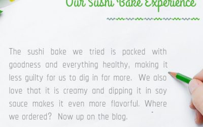 Our Sushi Bake Experience