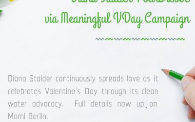 Diana Stalder Pours Love via Meaningful VDay Campaign