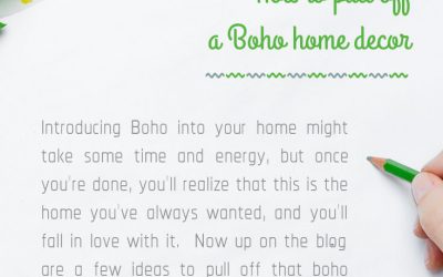 How to pull off a Boho home decor
