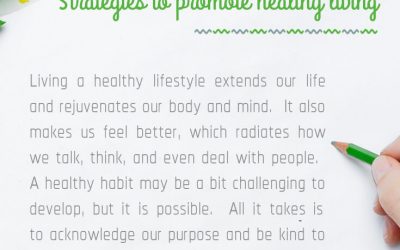 Strategies to promote healthy living