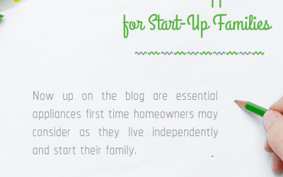 Essential Appliances for Start-Up Families