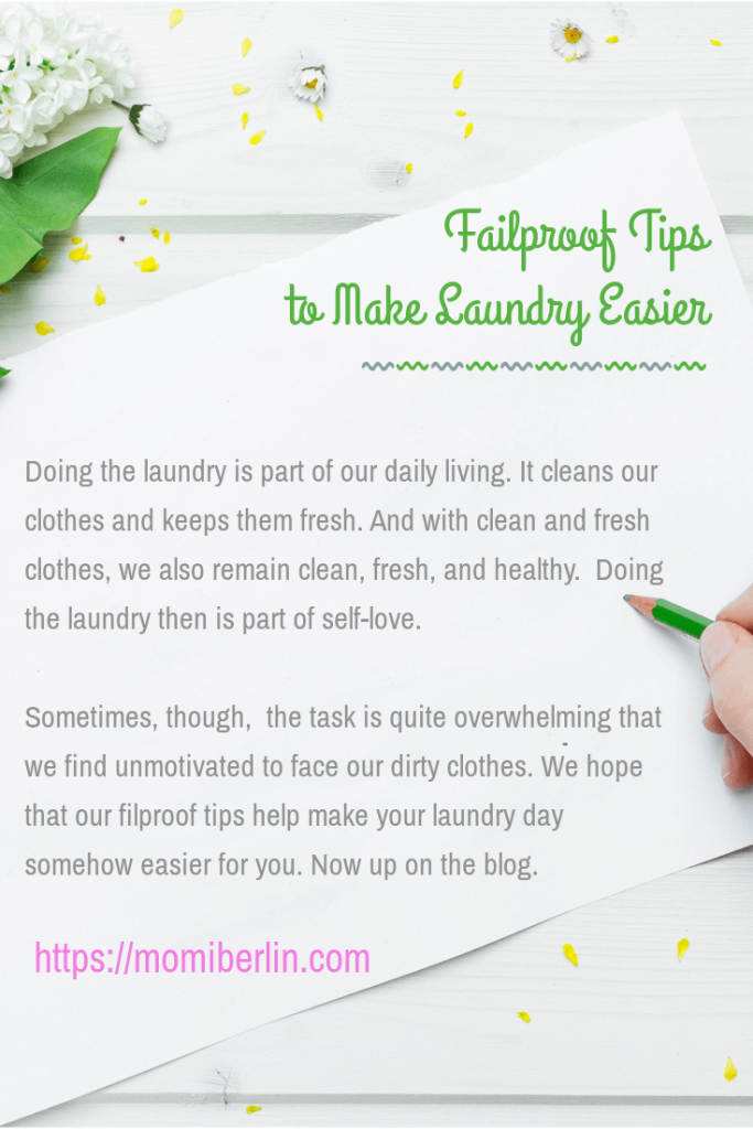 Failproof Tips to Make Laundry Easier