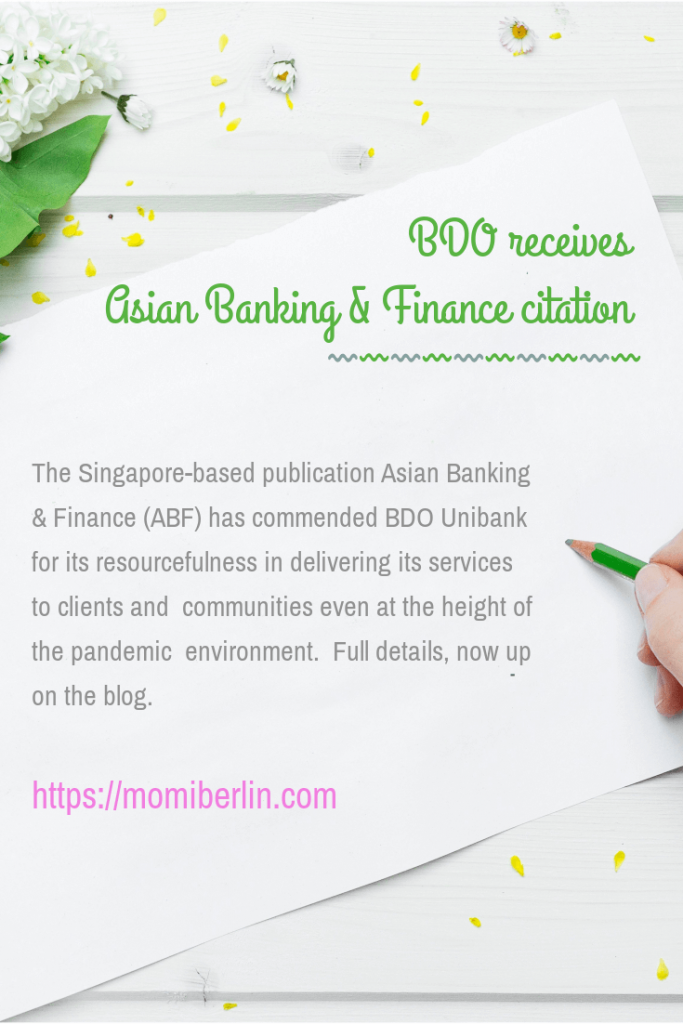 BDO receives Asian Banking & Finance citation 