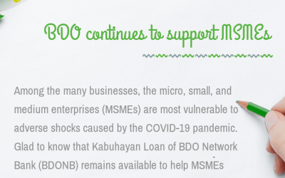 BDO continues to support MSMEs