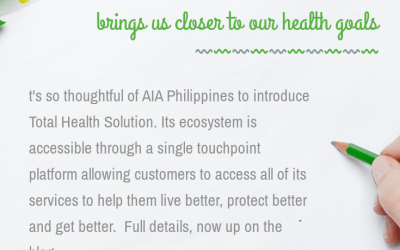 AIA PH’s Total Health Solution brings us closer to our health goals