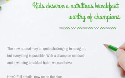 Kids deserve a nutritious breakfast worthy of champions