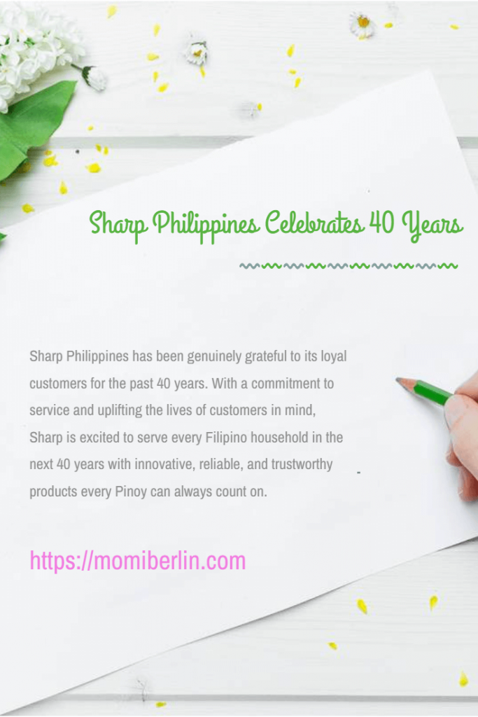 Sharp Philippines Celebrates Its 40th Anniversary 