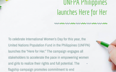 UNFPA Philippines launches Here for Her 