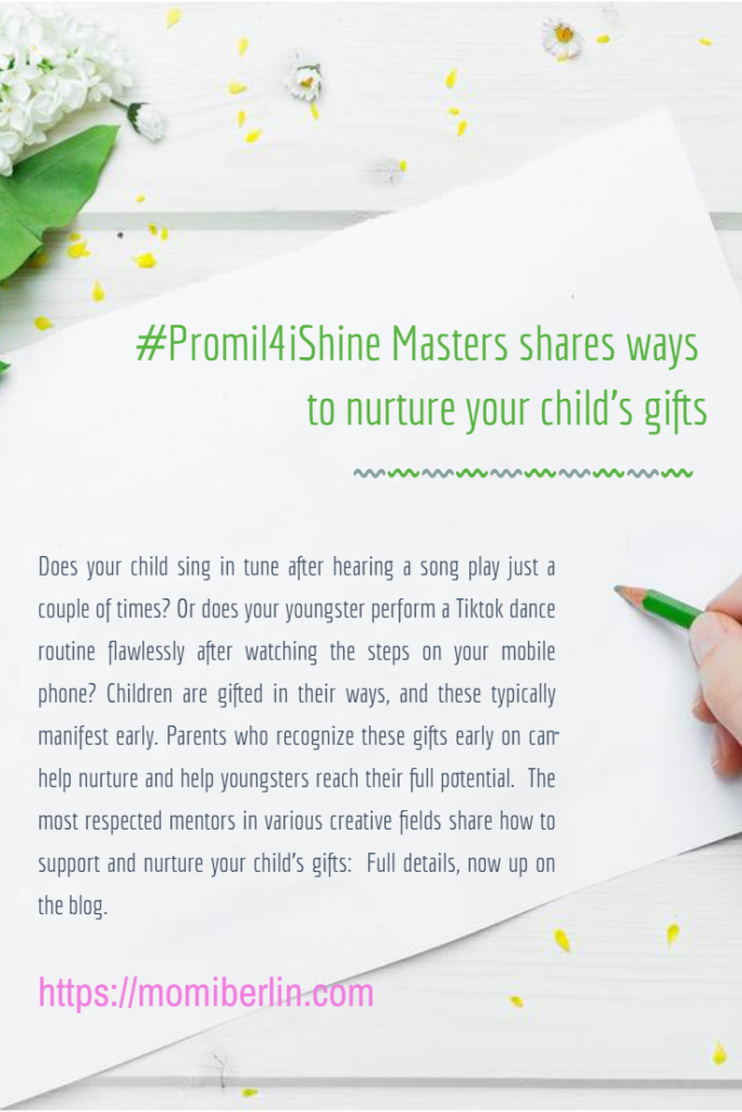#Promil4iShine Masters shares ways to nurture your child's gifts