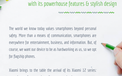 Xiaomi 12 series: the best flagship phone to date with its powerhouse features and stylish design